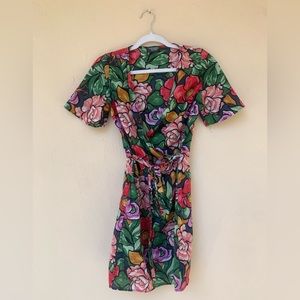 Zara Stained Glass Wrap Dress